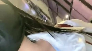 SSNI-520 絶対領域 透明感のあるスリムな太ももで常に誘惑 小悪魔ニーハイ美少女 橋本ありな